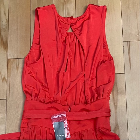 Vermillion belted jumpsuit - Picture 6 of 14